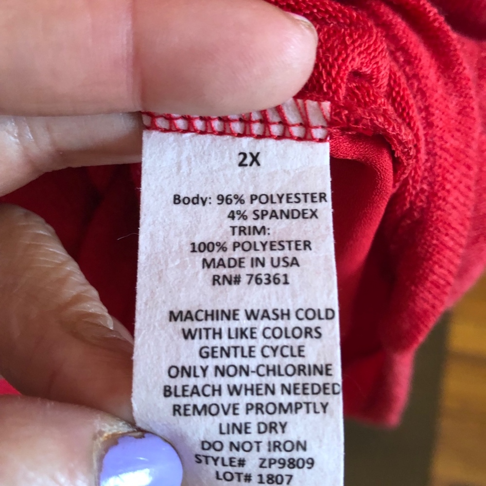 Attitude Unknown blouse, size 2X - Picture 3 of 5